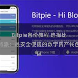 Bitpie备份教程 选择比特派：最安全便捷的数字资产钱包