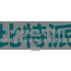 比特派教程官网 如何使用比特派钱包进行去中心化借贷和借款