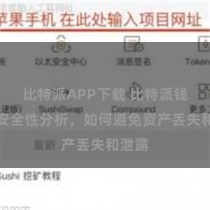 比特派APP下载 比特派钱包的安全性分析，如何避免资产丢失和泄露