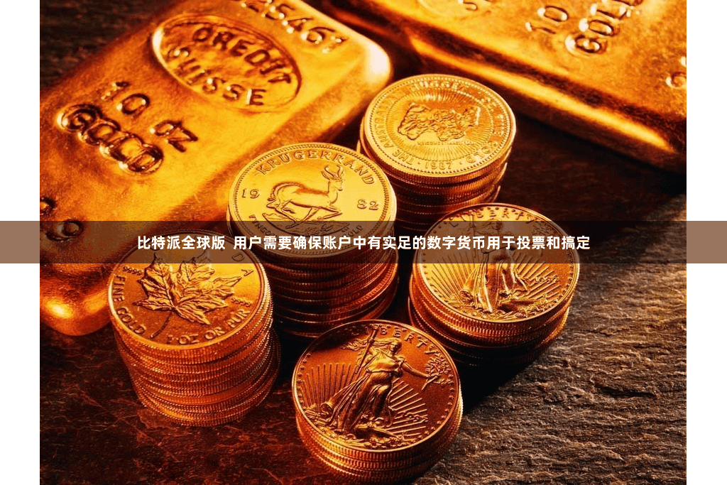 比特派全球版 用户需要确保账户中有实足的数字货币用于投票和搞定